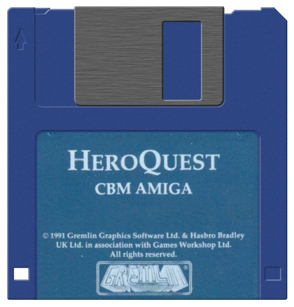 Hero Quest media 6 for Amiga